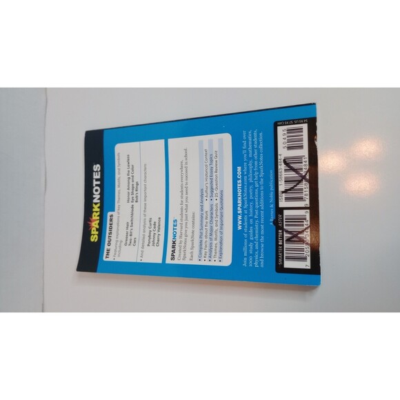 The Outsiders [SparkNotes Literature Guide] [SparkNotes Literature Guide Series] - Picture 2 of 6